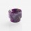 Buy Authentic Aleader AS107 13mm Purple Resin 810 Drip Tip