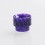 Buy Authentic Aleader AS107S 13mm Purple Resin 810 Drip Tip