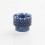 Buy Authentic Aleader AS107S 13mm Blue Resin 810 Drip Tip