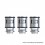 Authentic HorizonTech Falcon King Sub-Ohm Tank Atomizer Replacement M-Triple Mesh Coil Head - 0.15ohm (3 PCS)