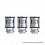 Authentic HorizonTech Falcon King Sub-Ohm Tank Atomizer Replacement M-Triple Mesh Coil Head - 0.15ohm (3 PCS)