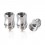 Authentic HorizonTech Falcon King Sub-Ohm Tank Atomizer Replacement M1 Mesh Coil Head - 0.15ohm (3 PCS)