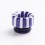 Authentic Reewape AS144 Purple White 810 Drip Tip for Goon RDA