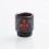 Authentic Reewape AS147 Gray Red 18mm 810 Drip Tip for Goon RDA