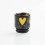 Authentic Reewape AS147 Gray Yellow 18mm 810 Drip Tip for Goon RDA