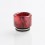 Authentic Reewape AS151 Red Resin 15mm 810 Drip Tip for TFV8