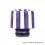 Authentic Reewape AS145 Purple White 15mm 510 Drip Tip for RDA/RTA