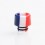 Authentic Reewape AS155 Red White 14mm 510 Drip Tip for RDA/RTA