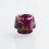 Authentic Reewape AS179 Purple Gold 13mm 810 Drip Tip for TFV8