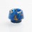 Authentic Reewape AS179 Blue Gold 13mm 810 Drip Tip for TFV8