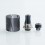 Authentic fly Brunhilde MTL RTA Black Drip Tip + Tank Tube