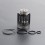 Black 3.5ml Diamond Top Cap + Chimney for FEV V4 / V4.5 Style RTA
