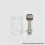 Transparent 5ml Diamond Top Cap + Chimney for FEV V4 / V4.5 RTA