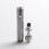 Authentic Times 1000mAh Wave Mini Salty Gunmetal Tank Kit