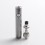 Authentic Times 1000mAh Wave Mini Salty Gunmetal Tank Kit