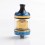 Authentic Hellvape MD MTL RTA Blue & Gold 24mm Tank Atomizer