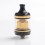 Authentic Hell MD MTL RTA Black & Gold 24mm Tank Atomizer
