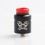 Authentic Hell Dead Rabbit V2 RDA Black 24mm Dripping Atomzier