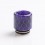 Authentic Reewape AS272 810-510 Purple Drip Tip w/ Anti Spit Sheet
