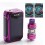 Authentic SMOKTech G-Priv 3 230W TC VW Purple Red Box Mod Kit