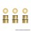 Authentic fly Kriemhild Kit / Tank 0.15ohm Gold Triple Coil
