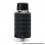 Authentic Steel EX RDA Black SS 25mm Dripping Atomizer