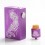 Authentic Steel Phoenix Purple Mechanical Mod + RDA Kit