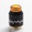 Authentic Steel ECG RDA Black SS Dripping Atomizer w/ BF Pin