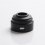 Replacement Black POM Top Cap for Gas Mods HALA RDTA Tank Atomizer