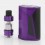 Authentic SMOKTech GX350 350W TC VW Purple Black Mod TFV8 Tank Kit