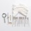 Authentic VAPJOY DIY Rebuild Kit w/ Tool + Cotton + 0.6ohm Coils