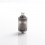 asy Roulette Style MTL / DL RTA Rebuildable Tank Atomizer - Gun Metal, Stainless Steel, 3.5ml, 22mm Diameter