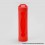Protective Red Silicone Case Sleeve for 18650 Battery