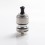 Authentic Vandy Berserker BSKR V2 MTL RTA Rebuildable Tank Atomizer - SS, Stainless Steel + Glass, 3ml, 24mm Diameter