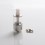 Dvarw MTL FL Facelift Style RTA Rebuildable Tank Atomizer w/ 5 x Inserts - Silver, 5ml, SS, 22mm Diameter