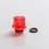 Whistle V2 Style Red 510 Drip Tip for DotMod DotAIO / Billet BB