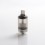 SXK Sputnik Style MTL RTA Rebuildable Tank Atomizer - Silver, 316 Stainless Steel + PMMA, 3.8ml, 22mm Diameter