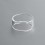 Authentic Vandy Pyro V3 RDTA Atomizer 4.0ml Glass Tank Tube