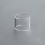 Authentic Vandy Kylin Mini V2 RTA 3.0ml Straight Glass Tank Tube