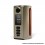 Authentic Dovpo Riva DNA250C 200W Box Mod Silver-Plain Cognac