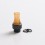 Buy Authentic Auguse CG V2 510 Drip Tip Yellow PEI Matte Black