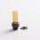 Buy Authentic Auguse CG V2 510 Drip Tip Yellow PEI Matte Black