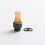 Buy Authentic Auguse CG V2 510 Drip Tip Yellow PEI Glossy Black