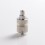 SXK KF Lite Plus 2021 KF 2021 Style RTA Rebuildable Tank Atomizer w/ 4.0ml Extension Tank - Silver, 303SS, 2.0ml, 22mm