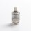 Authentic Ambition Mods and The Gentlemen Club Bishop MTL RTA Rebuildable Tank Atomizer - Silver, SS316, 2.0ml, 22mm