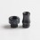Authentic MECHLYFE x Fallout XRP RTA Replacement 510 DL / MTL Drip Tip Resin Black