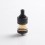 Authentic Hell Vertex MTL RTA Rebuildable Tank Atomizer Black Gold