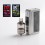 Authentic Voopoo Drag 3 177W VW Mod + TPP 5.5ml Tank Atomizer Kit Smoky Grey