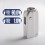 SXK Scud TT Style TC 60W VW Box Mod Silver Evolv DNA 60 Chipset