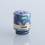 Authentic Reewape RS330 810 Drip Tip w/ Air Regulating Ring Green + Purple + White